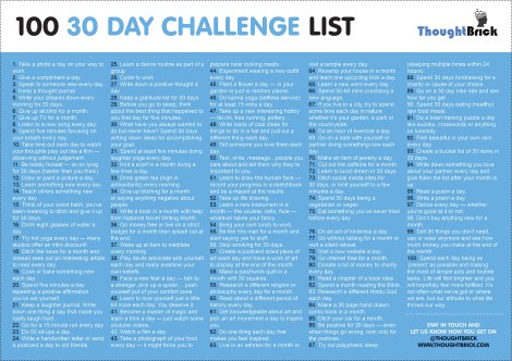 Ideas para retos de 30 días.deas2